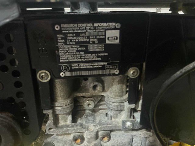 2020 wacker neuson dpu 2550 trilplaat - afbeelding 7 van  9
