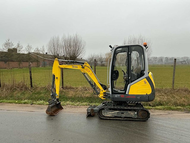 2020 wacker neuson et18 midigraafmachine - afbeelding 5 van  7