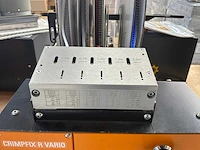 2020 weidmüller crimpfix r vario automatische kabel strip- en krimpmachine - afbeelding 4 van  8
