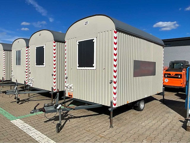 2020 weiro holzbau bauwagen rasant 350 schaft aanhangwagen - afbeelding 1 van  14