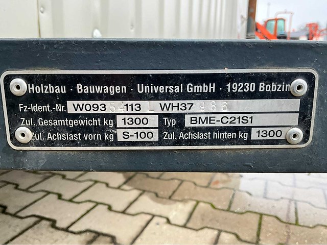 2020 weiro holzbau bauwagen rasant 350 schaft aanhangwagen - afbeelding 5 van  13