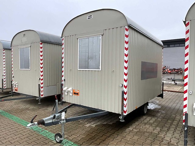 2020 weiro holzbau bauwagen rasant 350 schaft aanhangwagen - afbeelding 1 van  13