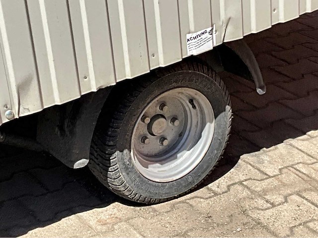 2020 weiro holzbau bauwagen rasant 350 schaft aanhangwagen - afbeelding 3 van  12