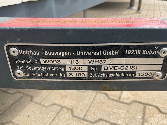 2020 weiro holzbau bauwagen rasant 350 schaft aanhangwagen - afbeelding 9 van  17