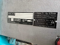 2020 weitkowitz sonder/400 elektrohydraulische persinstallatie - afbeelding 3 van  11