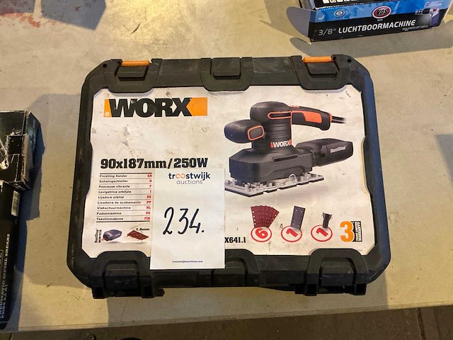 2020 worx wx641.1 vlakschuurmachine - afbeelding 3 van  4