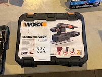2020 worx wx641.1 vlakschuurmachine - afbeelding 3 van  4