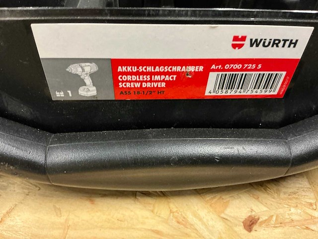 2020 würth ass 18-1/2” ht slagmoersleutel - afbeelding 4 van  4