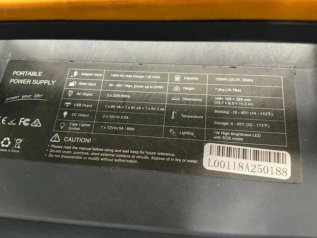 2020 xt power portable powersupply - afbeelding 9 van  10