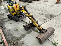 2020 yanmar sv08 minigraafmachine