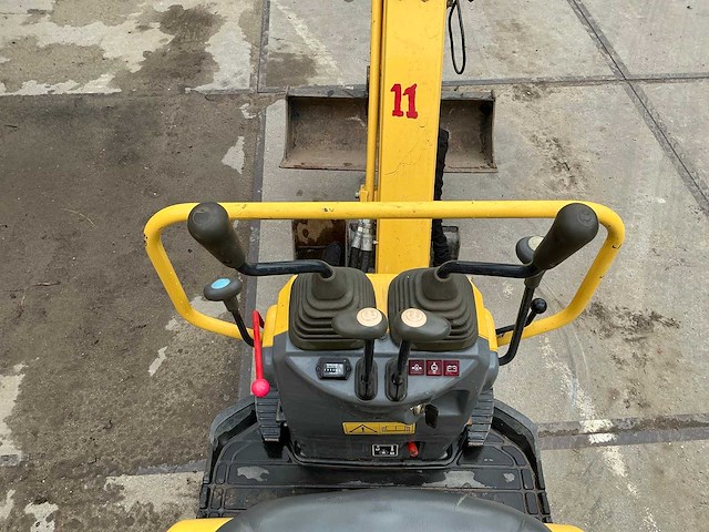 2020 yanmar sv08 minirupsgraafmachine - afbeelding 3 van  3