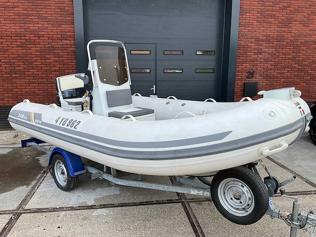 2020 zar mini rib 14 rib boot met trailer - afbeelding 1 van  6
