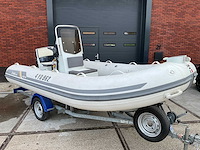 2020 zar mini rib 14 rib boot met trailer - afbeelding 1 van  6
