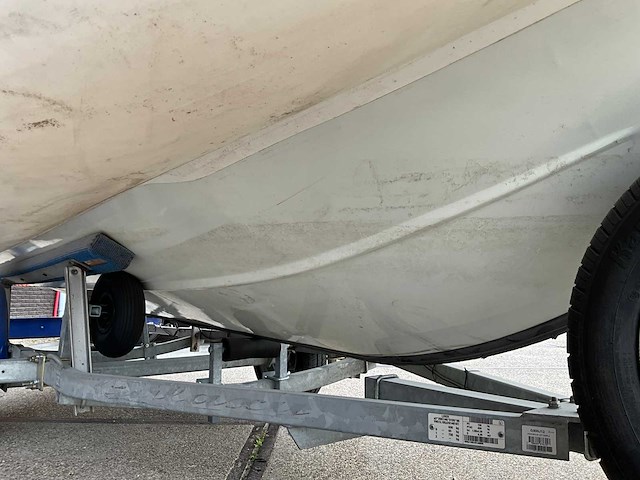 2020 zar mini rib 14 rib boot met trailer - afbeelding 4 van  6