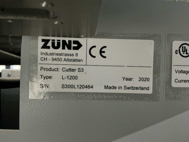 2020 zund s3 l-1200 flatbed cutter - afbeelding 15 van  31