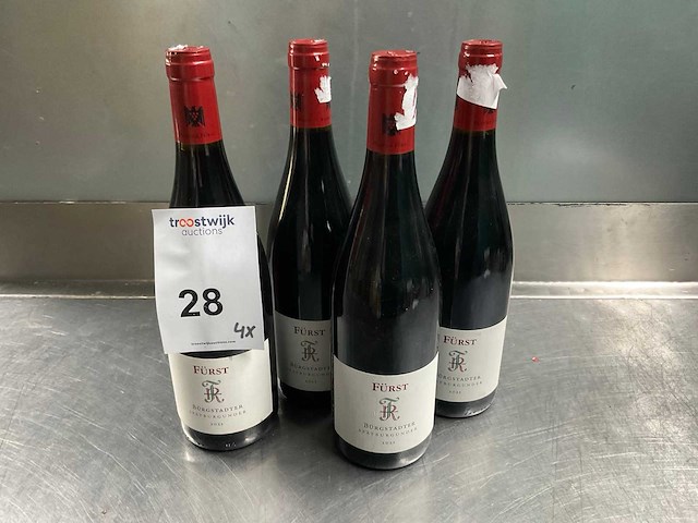 2021 - fürst - red wine (4x) - afbeelding 1 van  3
