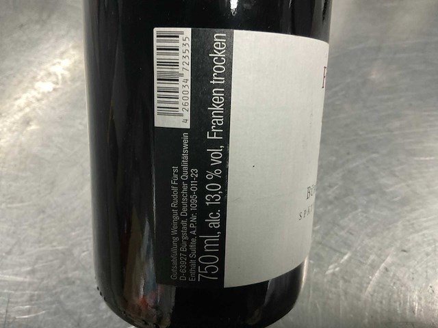 2021 - fürst - red wine (4x) - afbeelding 3 van  3