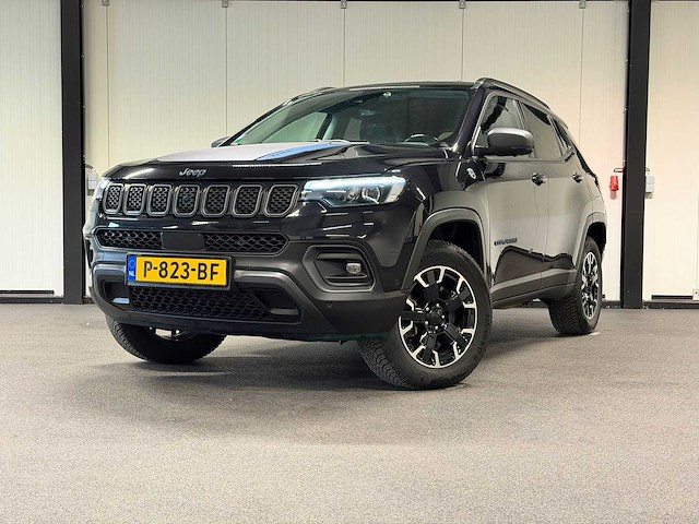 2021 - jeep - compass - 4xe 240 hyb. trailh. p-823-bf iaw - afbeelding 1 van  24