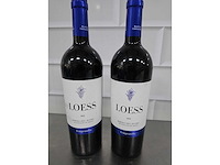 2021 - loes tempranillo rode wijn fles (7x) - afbeelding 2 van  3