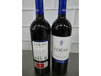 2021 - loes tempranillo rode wijn fles (7x) - afbeelding 3 van  3