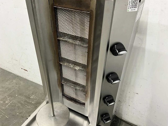 2021 - shoarma grill met elektrisch doner mes - afbeelding 2 van  14