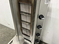 2021 - shoarma grill met elektrisch doner mes - afbeelding 2 van  14