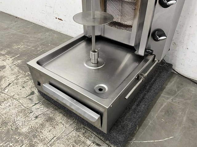 2021 - shoarma grill met elektrisch doner mes - afbeelding 10 van  14
