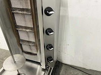 2021 - shoarma grill met elektrisch doner mes - afbeelding 13 van  14