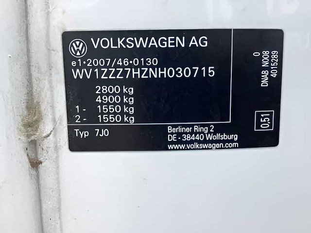 2021 - volkswagen - transporter - 2.0 tdi l2h1 - bedrijfswagen - afbeelding 8 van  10
