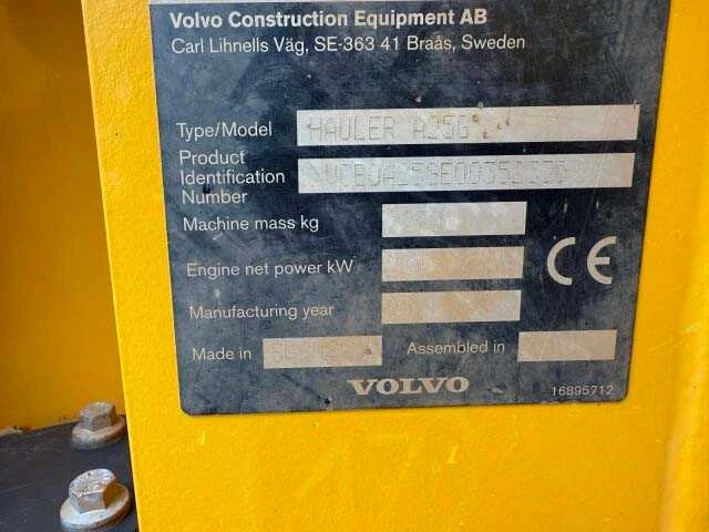 2021 - volvo - a25g - dumper truck - afbeelding 25 van  31
