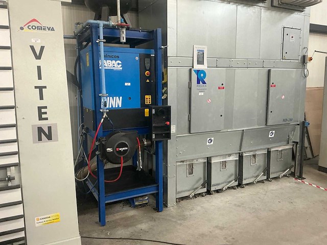 2021 abac spinn 5.5x schroefcompressor - afbeelding 1 van  8