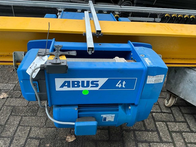 2021 abus gm 1000.4000 h-203.41.6000.6.e130.20 bovenloopkraan - afbeelding 6 van  16