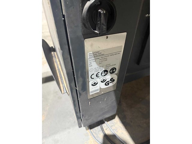 2021 altendorf f45 prodrive formaatcirkelzaagmachine - afbeelding 5 van  15