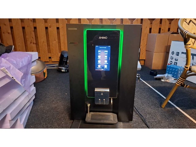 2021 animo optibean 4 touch zwart professioinele koffiemachine - afbeelding 1 van  13