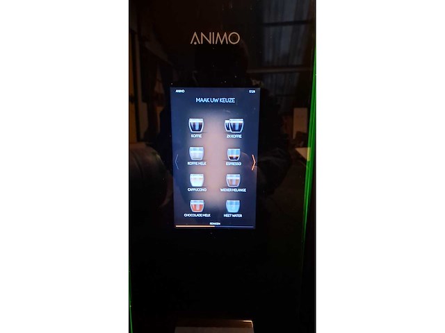 2021 animo optibean 4 touch zwart professioinele koffiemachine - afbeelding 12 van  13