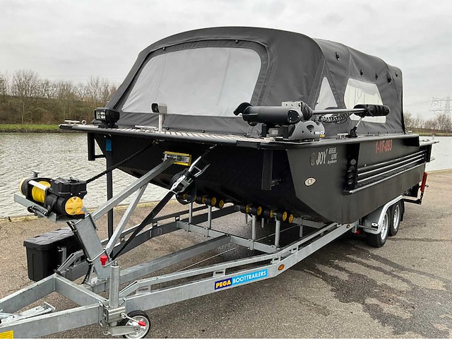 2021 arynboats model 700 high/low carp/catfish boat - afbeelding 16 van  40