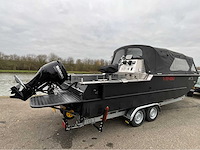 2021 arynboats model 700 high/low carp/catfish boat - afbeelding 34 van  40