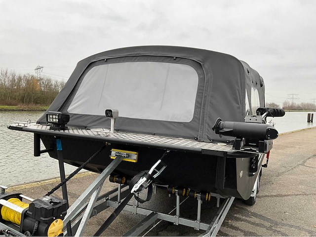 2021 arynboats model 700 high/low carp/catfish boat - afbeelding 14 van  40