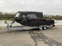 2021 arynboats model 700 high/low carp/catfish boat - afbeelding 31 van  40