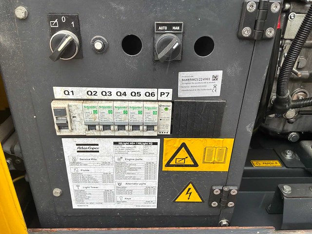 2021 atlas copco hilight h5+sv2 mobiele lichtmast - afbeelding 9 van  20
