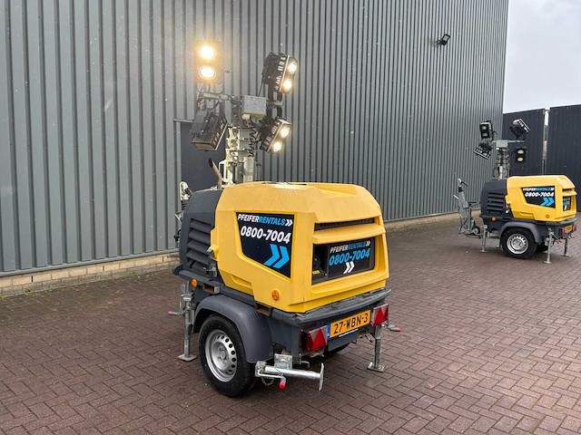 2021 atlas copco hilight h6+ mobiele lichtmast - afbeelding 9 van  15