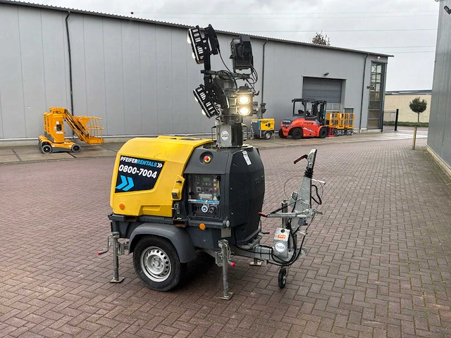 2021 atlas copco hilight h6+ mobiele lichtmast - afbeelding 13 van  15