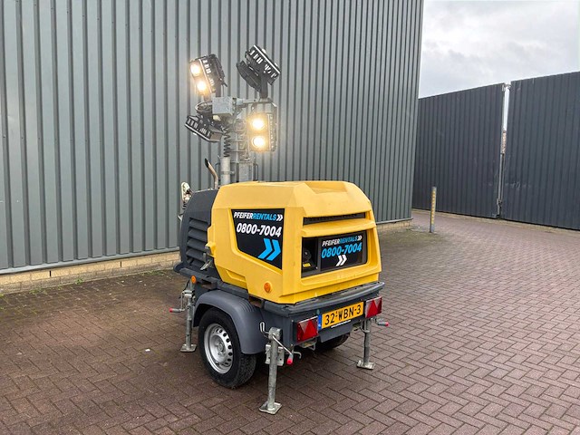 2021 atlas copco hilight h6+ mobiele lichtmast - afbeelding 10 van  16