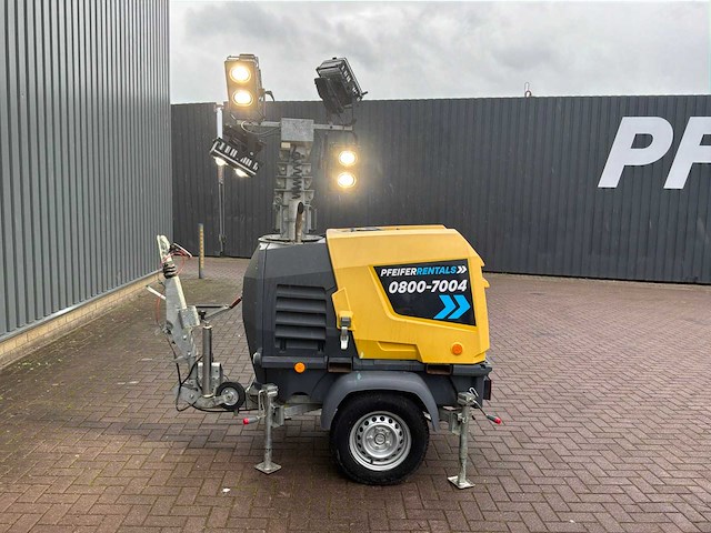 2021 atlas copco hilight h6+ mobiele lichtmast - afbeelding 11 van  16