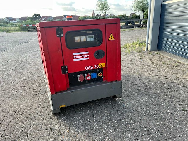 2021 atlas copco qas 20 stroomgenerator - afbeelding 7 van  12