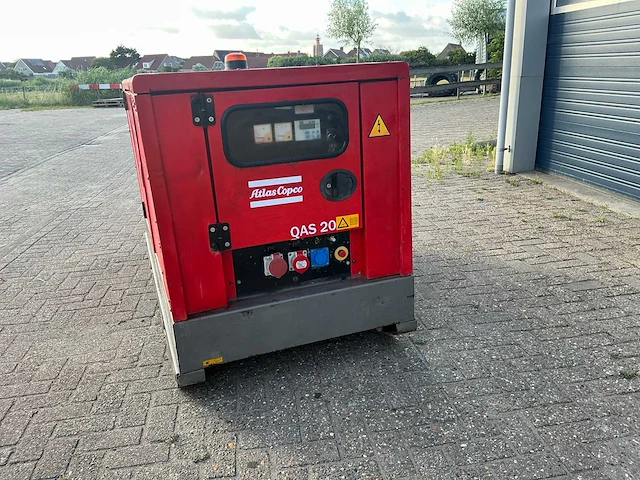 2021 atlas copco qas 20 stroomgenerator - afbeelding 11 van  12
