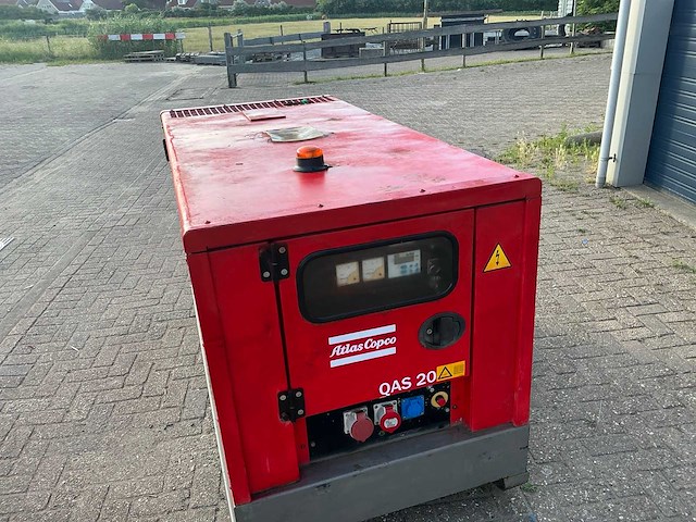 2021 atlas copco qas 20 stroomgenerator - afbeelding 8 van  12