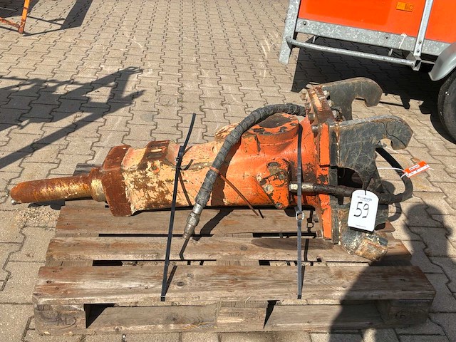 2021 atlas copco sb302 hydraulische breekhamer - afbeelding 4 van  8