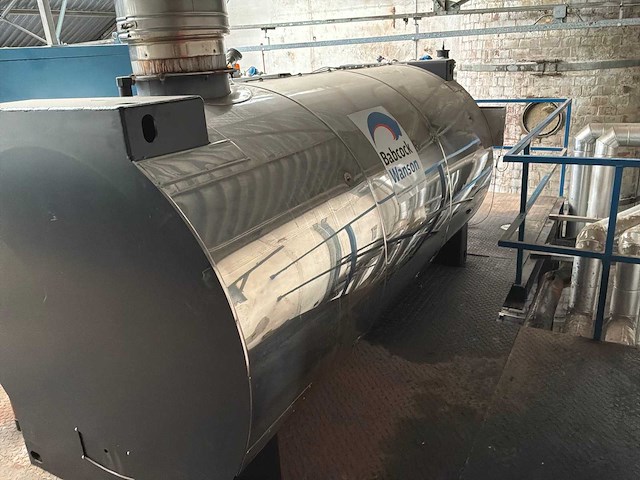 2021 babcock wanson tpc 850 – 1000 ln mp industriële thermische-olie verwarmingsinstallatie - afbeelding 22 van  27
