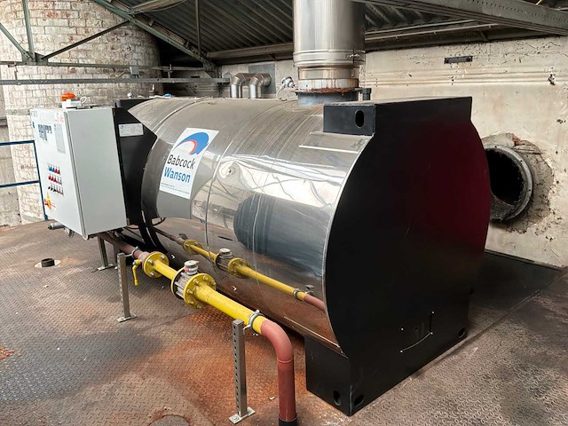 2021 babcock wanson tpc 850 – 1000 ln mp industriële thermische-olie verwarmingsinstallatie - afbeelding 23 van  27